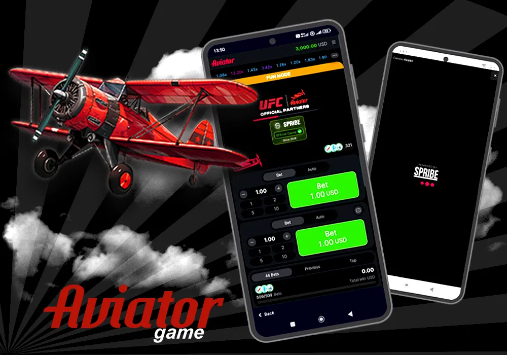 Aviator app for Android and iOS